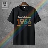 vintage 1966 fun 55th birthday gift t shirt fashion retro t shirts brand harajuku black sweatshirts tshirt logo funny tee shirt