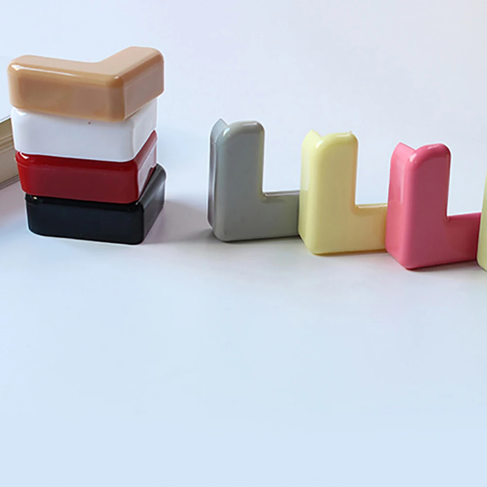 5 шт сплошной цвет безопасности детская мебель край стола Настольный Угловой