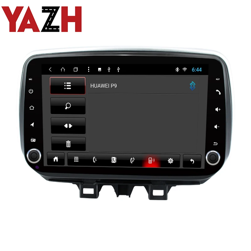Автомагнитола YAZH 32 ГБ мультимедийный GPS для Hyundai Tucson/ Ix35 2019 с Android 9 0 восьмиядерным