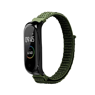 Mi band 4 ремешок нейлоновый холст ремешок для Xiao mi band 4 Смарт часы браслет аксессуары для mi Band 4 mi 4 Pulseira