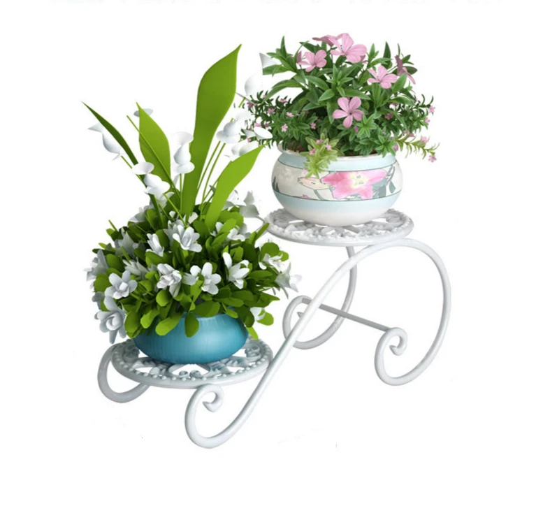 

European Flower Rack Multilayer Indoor Table Balcony Window Office Desktop Fleshy Mini Flower Pot
