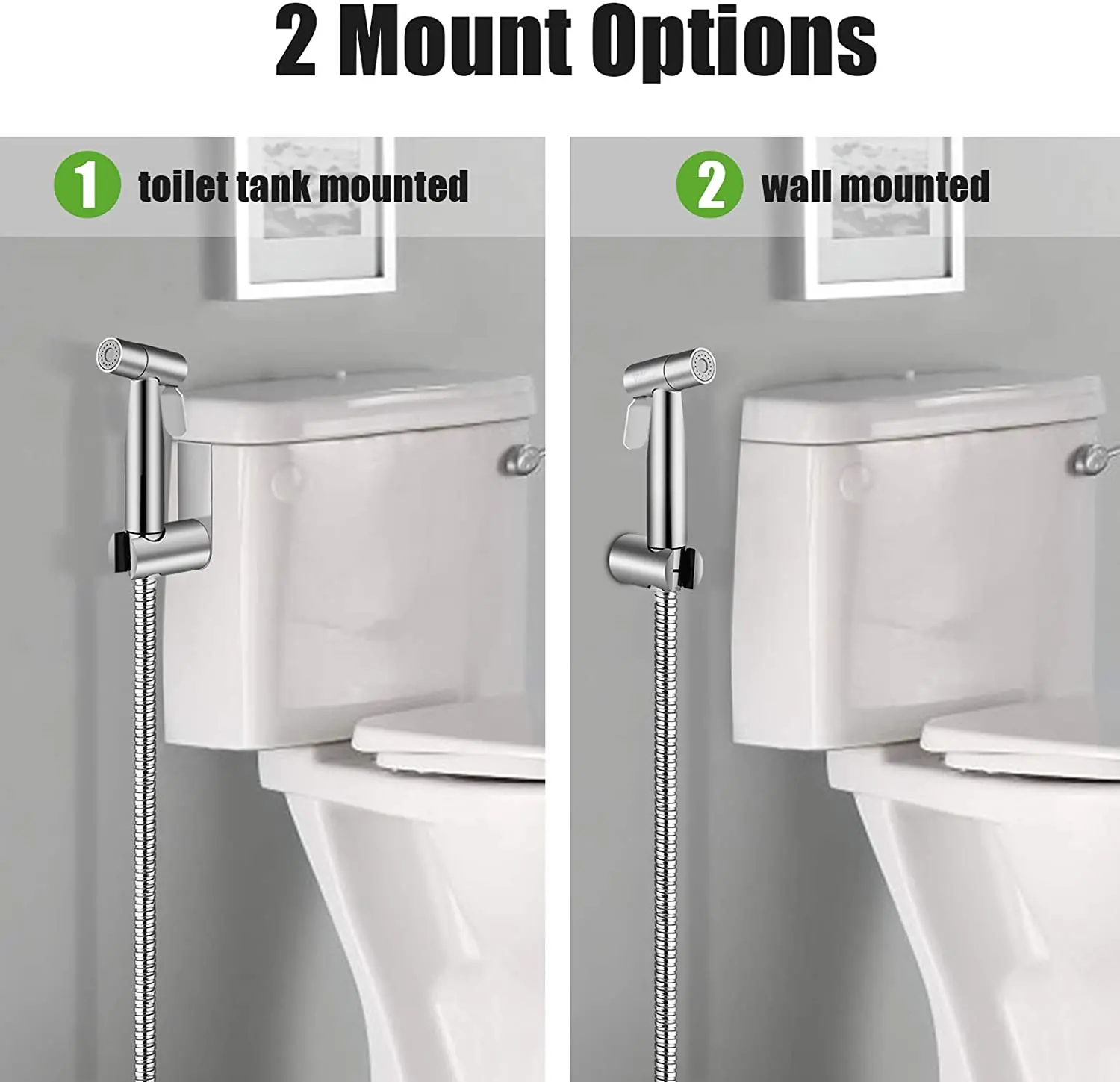 Ручной распылитель для унитаза смеситель из нержавеющей стали биде ручной