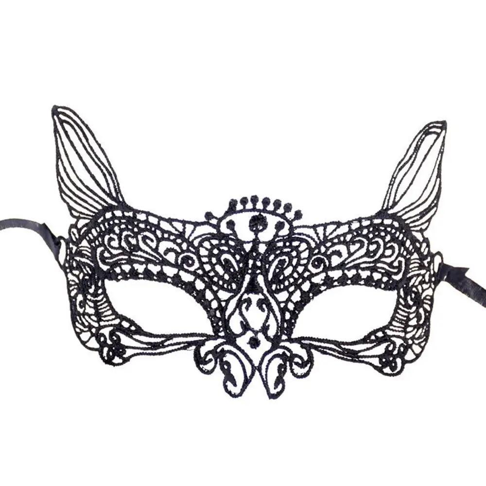 Ehomebuy украшение на Хэллоуин сексуальные кружевные очки для ужина Вечерние Маски
