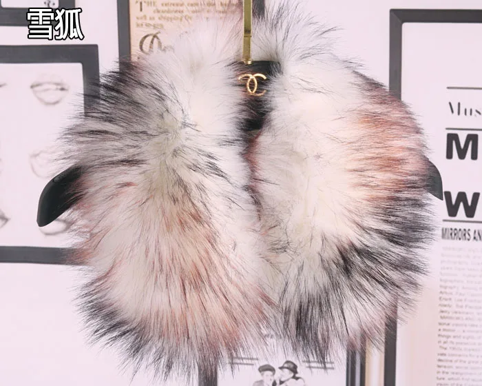Суперпушистый роскошный воротник из искусственного меха для женщин мужчин и