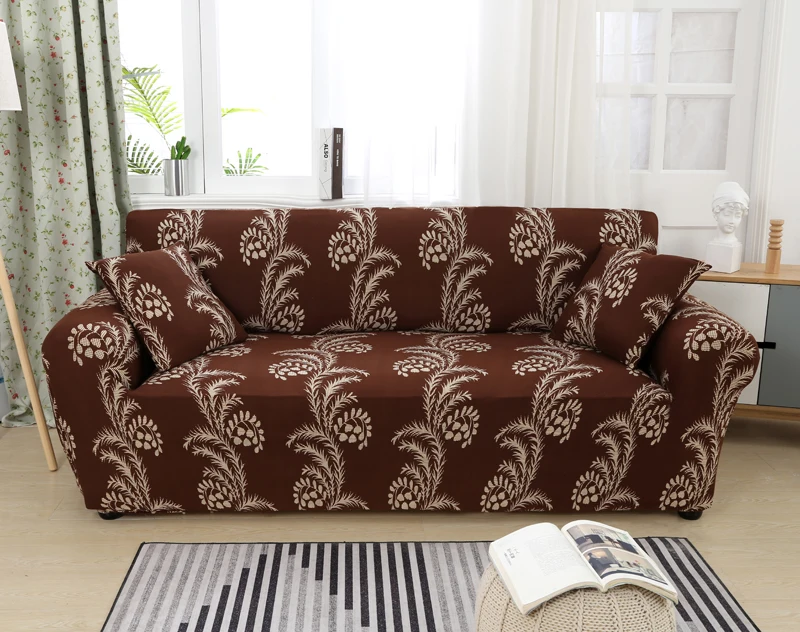 

Stretch Sofa Cover Slipcovers Elastic All-inclusive Couch Case for Different Shape Sofa Loveseat Chair L-Style Sofa Case
