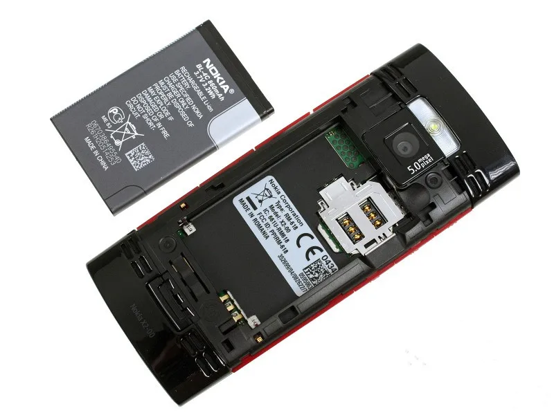 Nokia X2-00 мобильный телефон Bluetooth FM MP3 MP4 плеер Nokia X2 Поддержка Русская клавиатура дешевый разблокированный мобильный телефон
