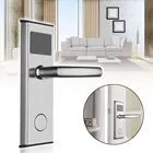 Электронная система безопасности цифровой карточный замок Нержавеющаясталь умный будильник цифровой домашний свет гостиничных дверей с замком на открытом воздухе Системы