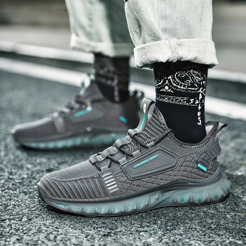 

Autumn fish scale high-top popcorn casual sports shoes outdoor lightweight running shoes thick-soled fashion casual men's shoes