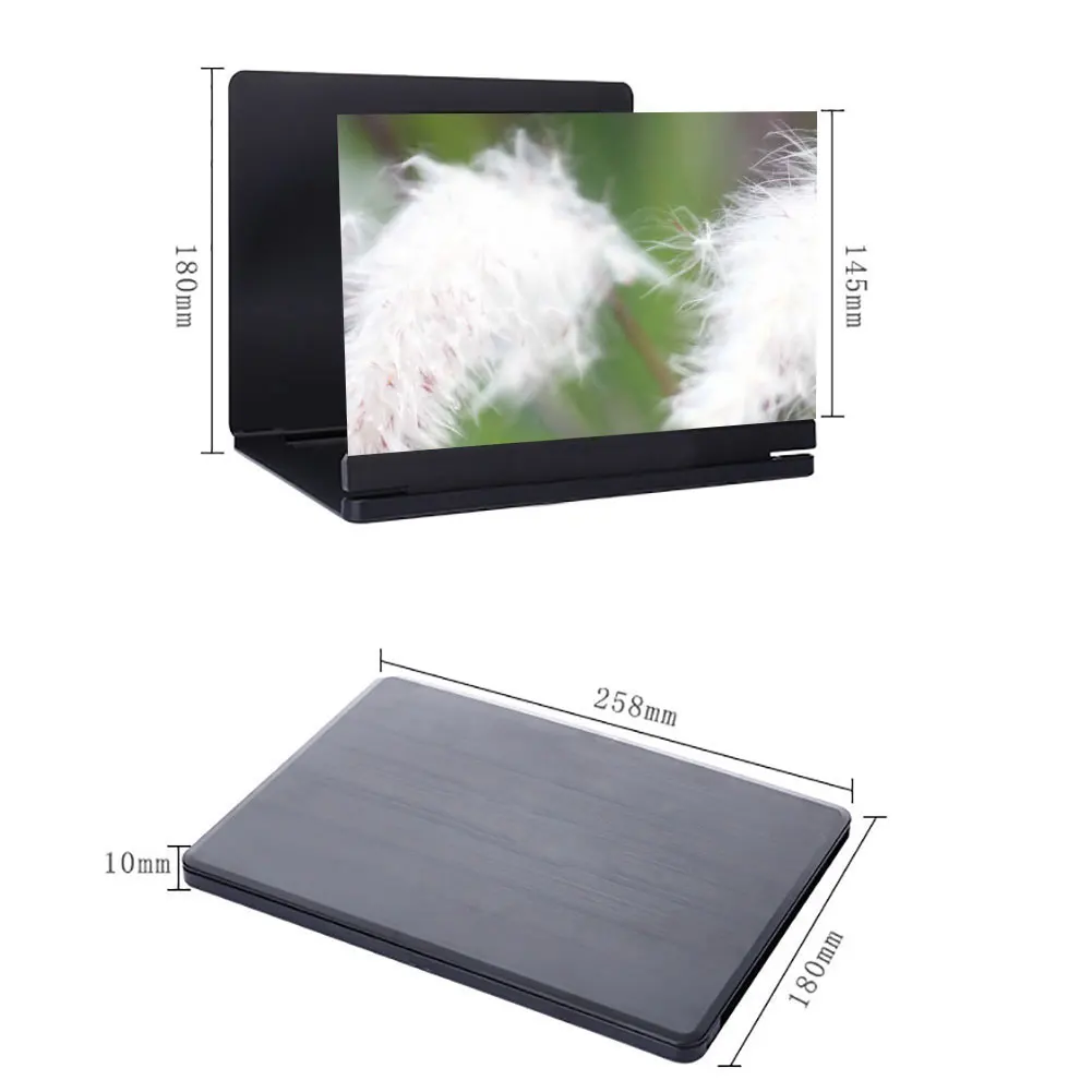 12 дюймовый складной сотовый увеличитель для экрана телефона радиационная защита