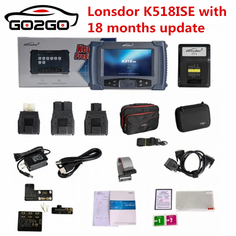 Программатор автомобильных ключей LONSDOR K518S k518ISE для всех марок 4 и 5 мкм BMW FEM/EDC 18