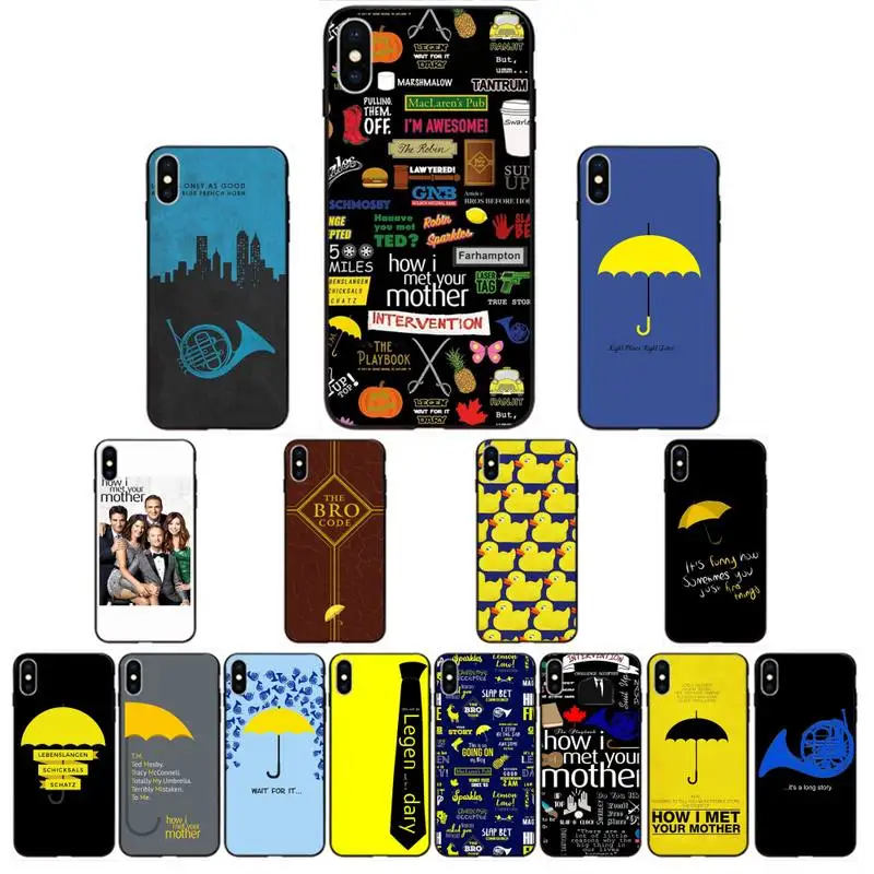 

MaiYaCa how i met your mother himym Phone Case for iphone 13 11 12 pro XS MAX 8 7 6 6S Plus X 5S SE 2020 XR cover
