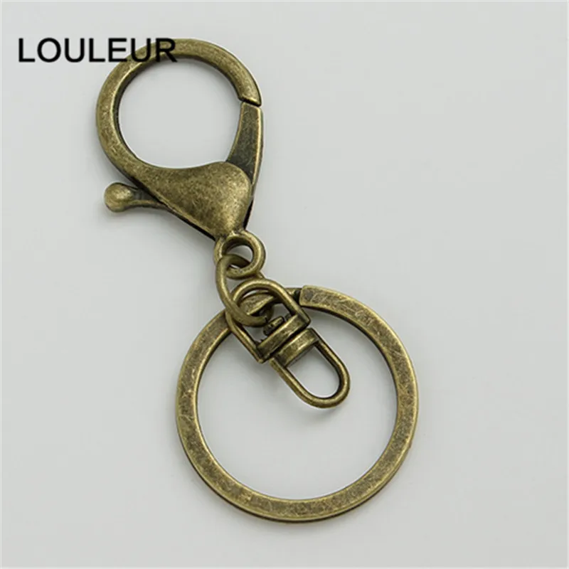 LOULEUR 5 шт./лот античная бронза KC золото Цвет Омаров застежки крючки ключи цепочки Ключи Кольца Винтаж DIY ювелирные изделия материал фурнитура