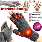 Компрессионный артрит, искусственный хлопок, облегчение боли в суставах, бандаж для рук, женские и мужские компрессионные перчатки