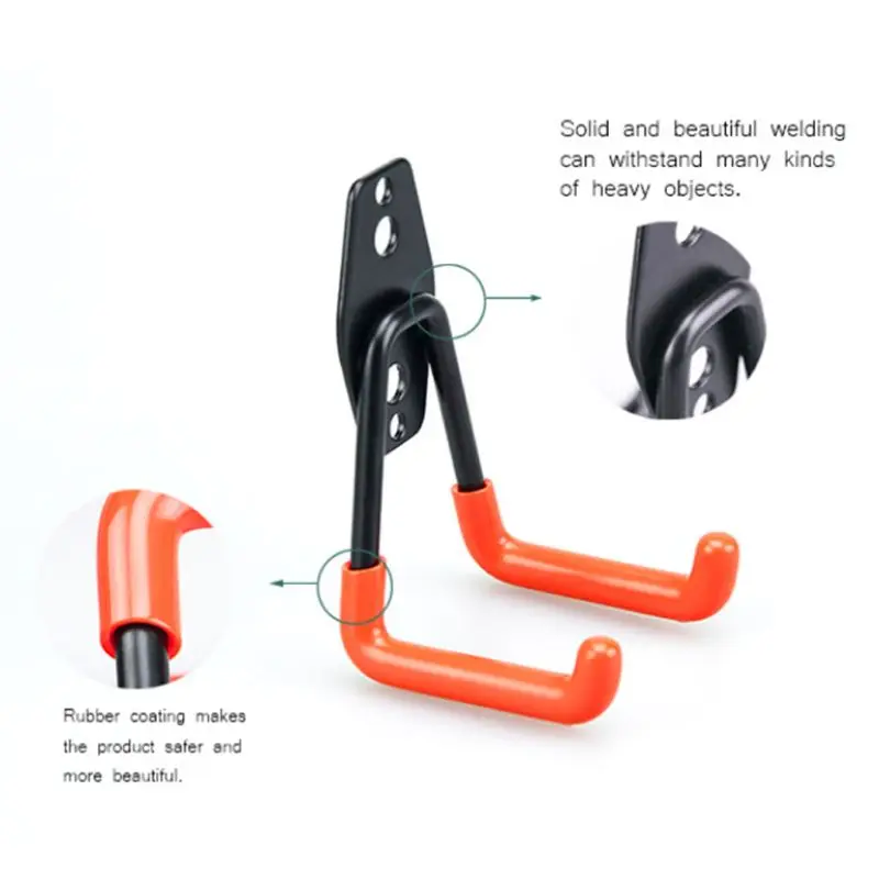 

8 Pack Garage Storage Hooks Hangers Heavy Duty Wall Mount Garage Organizer Kits 35EC