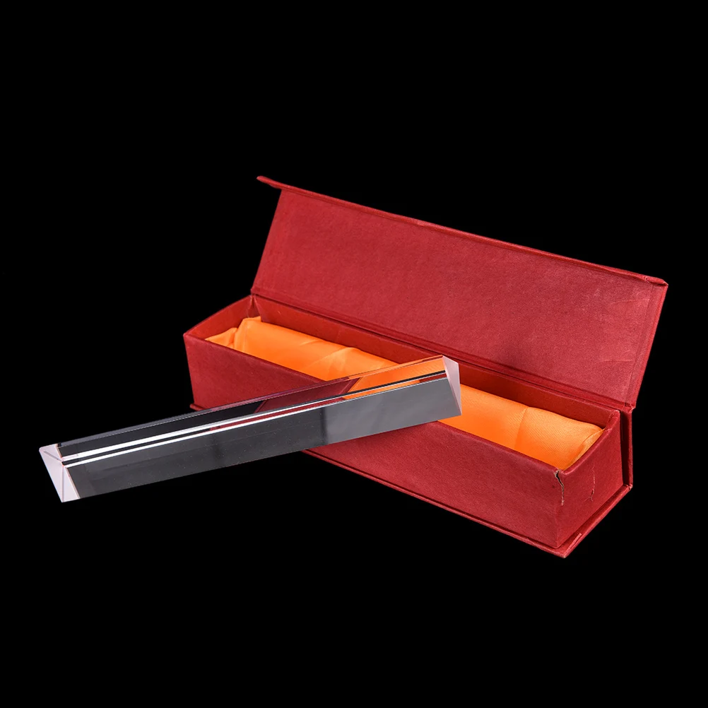 

Новое поступление, миниатюрная треугольная призма-рефрактор, Призма из оптического стекла, три физических эксперимента, офисные и школьные...