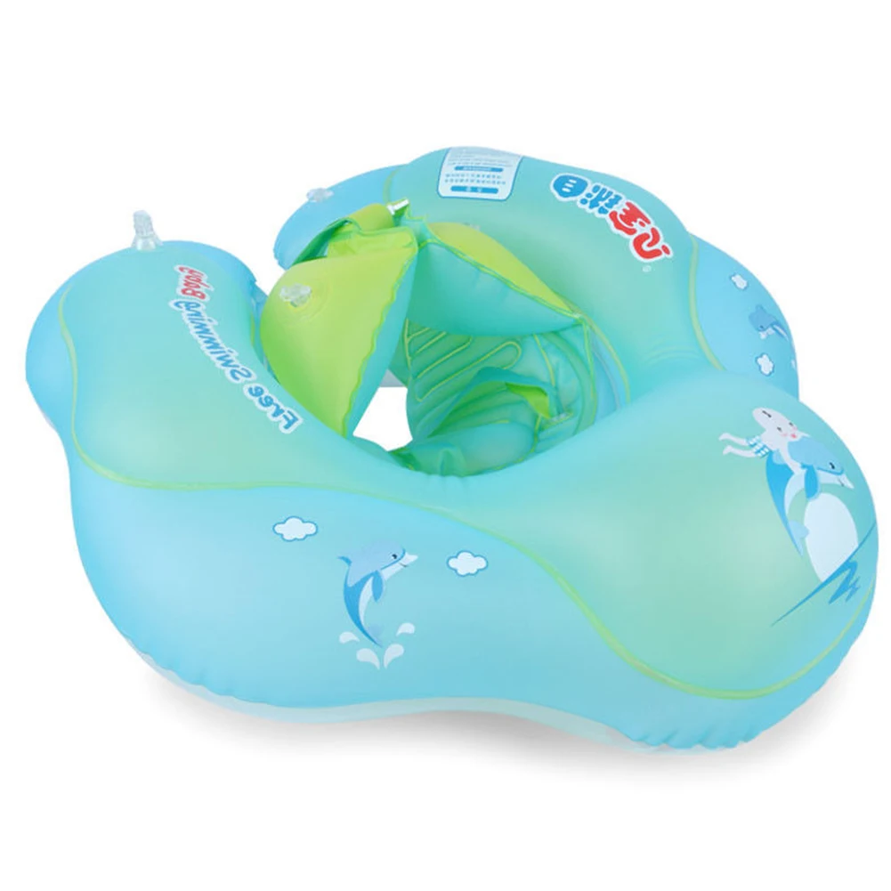 

Pool Cute Cartoon Inflatable Tube Aid Swim Water Toys Summer Swimming Ring Kids Floating Raft Infant Baby Safety Trainer