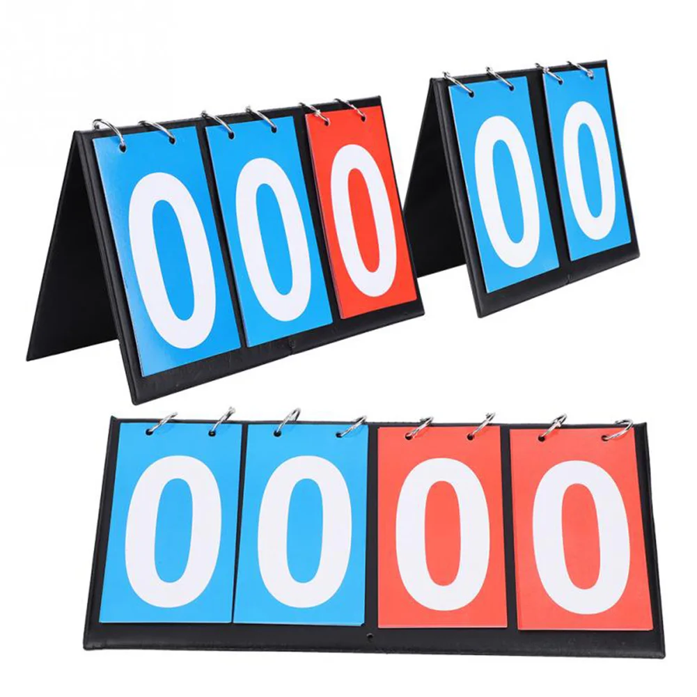 

2/ 3/4 Digit Scoreboard Competition Professional Accessories Basketball Badminton Universal Group Sports Scoreboard Tools