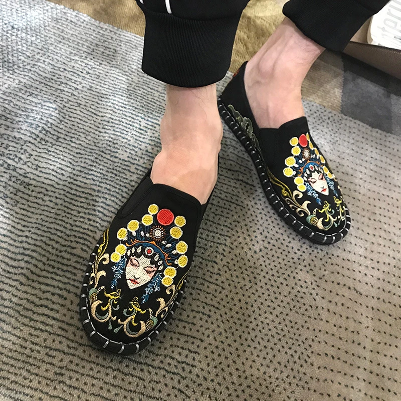 Harajuku/светильник износостойкая резиновая парусиновая Весенняя мужская обувь на
