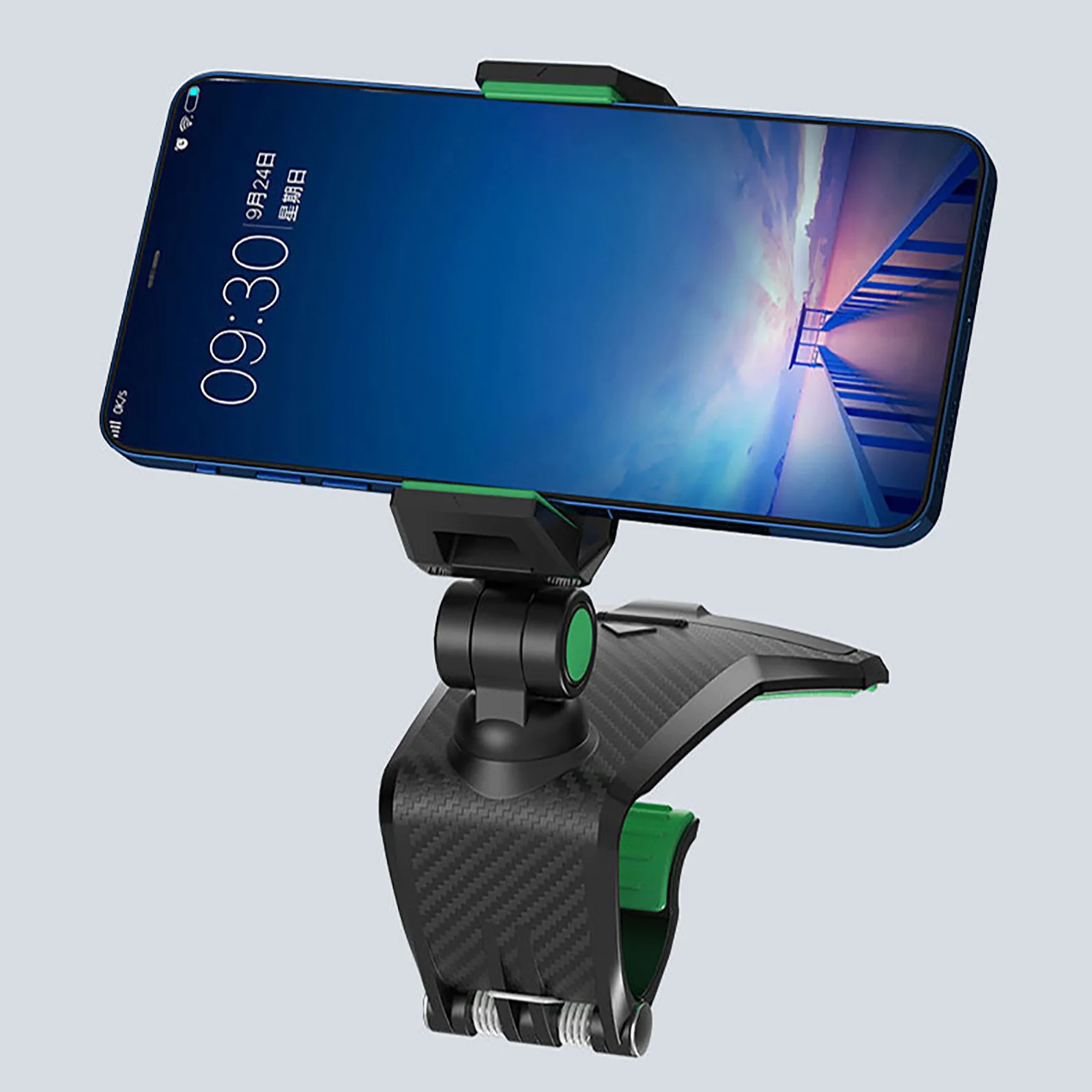 

Adiustable Car Phone Holder Rotary Dashboard Navigation Car Phone Stand Multi-Function with Parking Card Automotive Goods