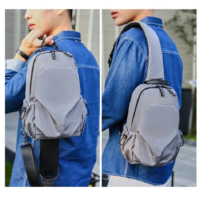 

Fashion Messenger Bag Portable Travel Shoulder Bag Youth Chest Bag Large Capacity handbags waist pack