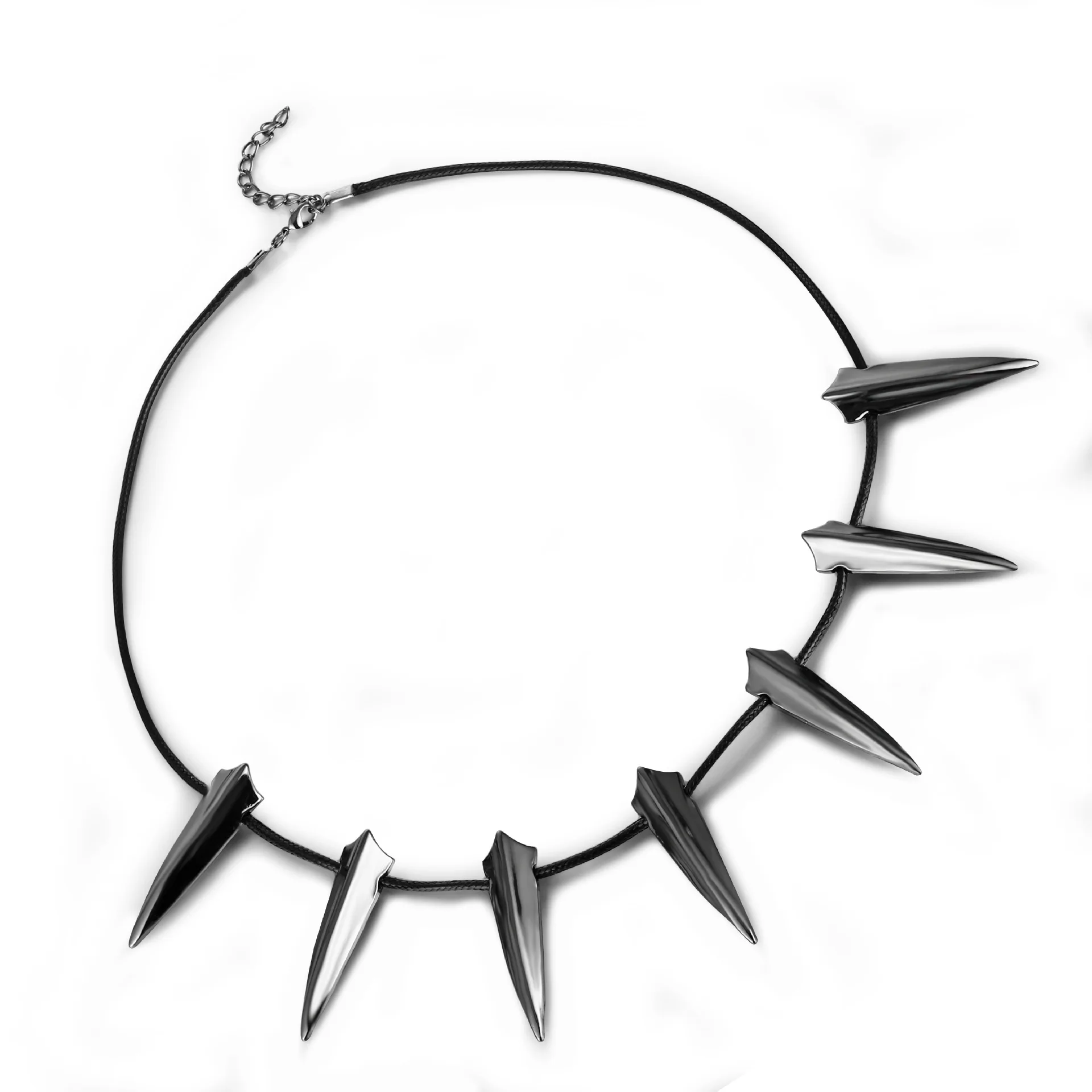 

Black Panther Choker Necklace for Men Wakanda King T'Challa Cosplay Gothic Jewelry Claw Charm Collar Necklace Halloween Party
