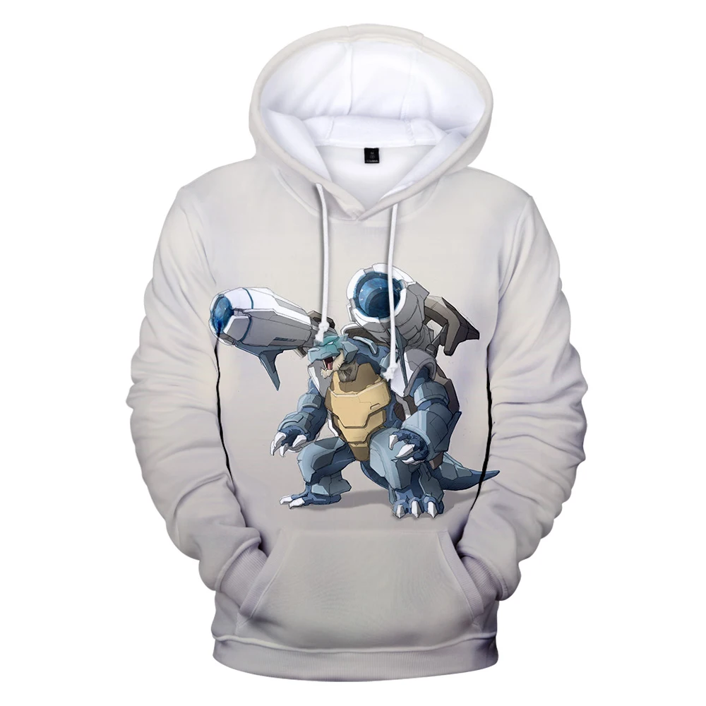 

Модная дизайнерская одежда для мальчиков и девочек, детские толстовки, механические толстовки унисекс с изображением съедобника, Мужская/Ж...