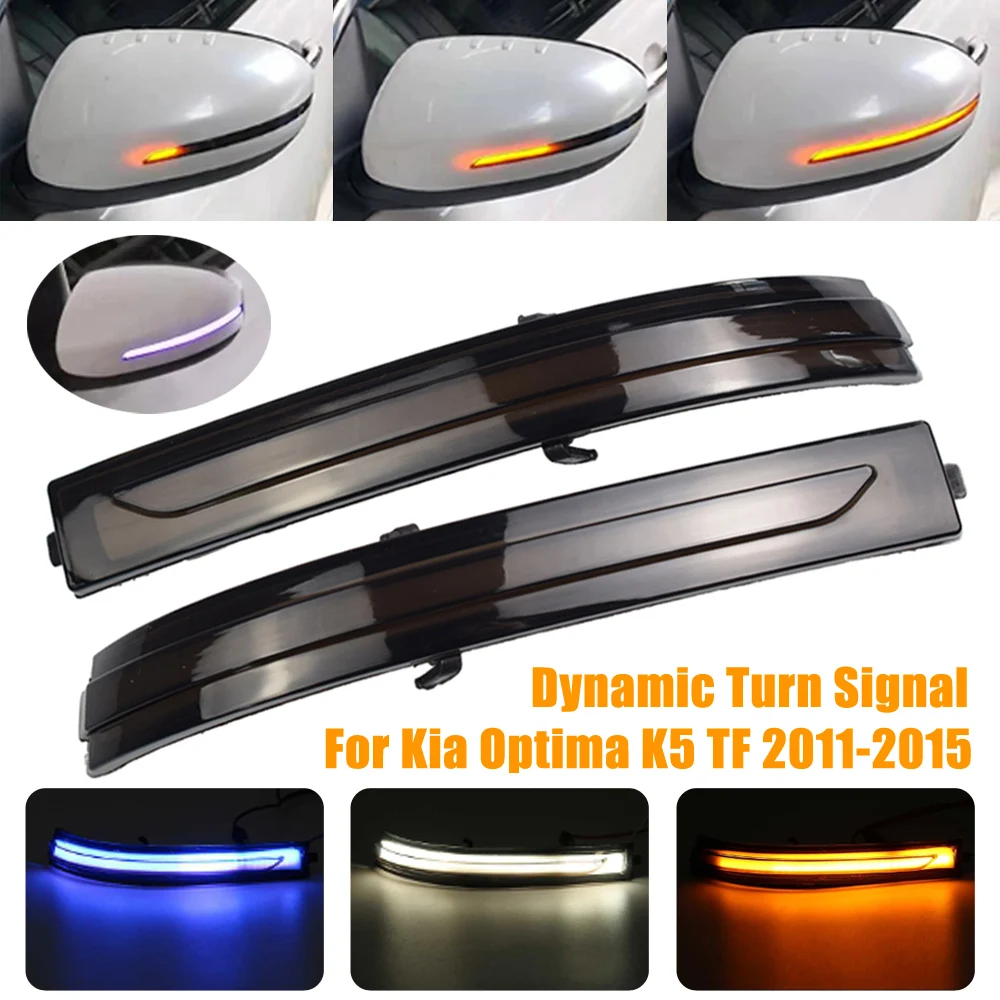 

Superb LED Blinker Dynamic Turn Signal Light Side Rear-View Mirror Light For Kia Optima K5 TF 2011 2012 2013 2014 2015