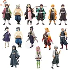 Аниме Demon Slayer Kimetsu No Yaiba фигурка игрушки камадо незуко модель игрушки агацума зенитсу фигурка воин ПВХ Модель игрушки