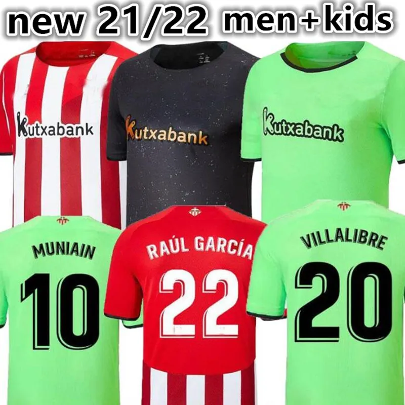 Новинка комплект для взрослых и детей 21 22 Атлетика Бильбао I.MARTINEZ Jackson мужские