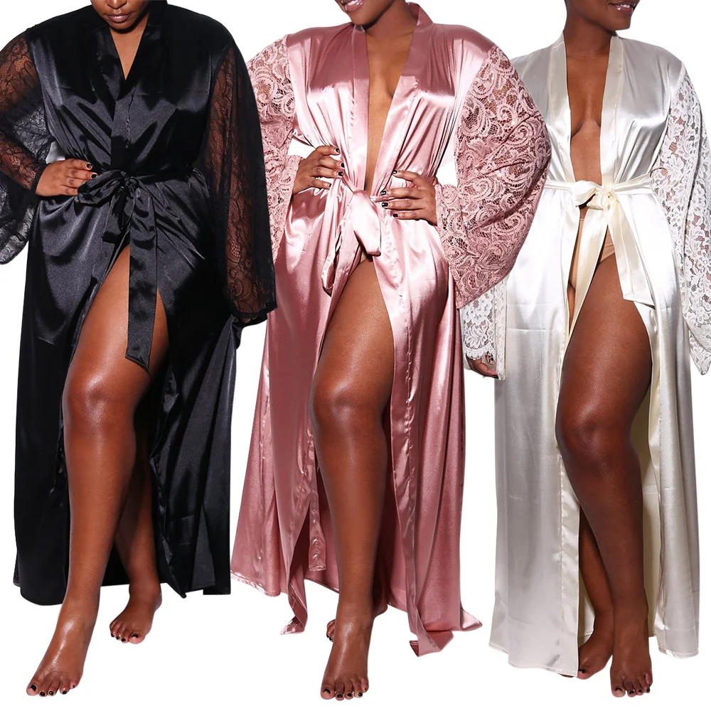 

Платье женское с цветочной вышивкой, длинным рукавом и шнуровкой