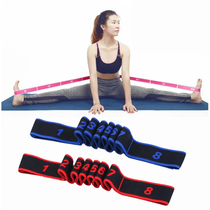 

Yoga Resistance Nylon latex Bands Indoor Outdoor Fitness Equipment Pilates Sport Training Workout Elastic Bands