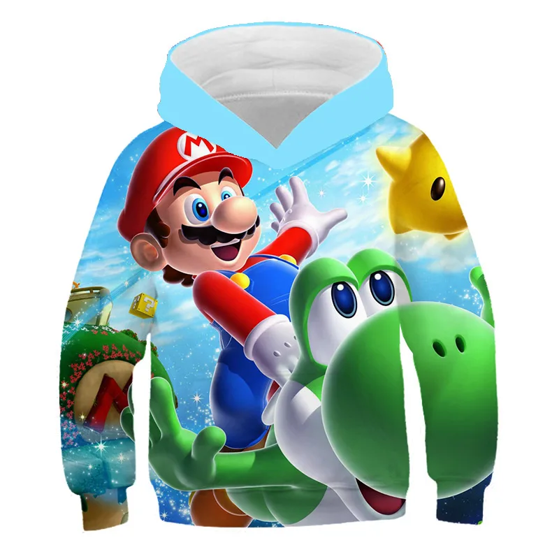

Children's Hoodie 3D Print Game Cartoon Pattern For Boys Girl Kids Spring and Autumn Clothing Funny Coat Teen Casual Pullover