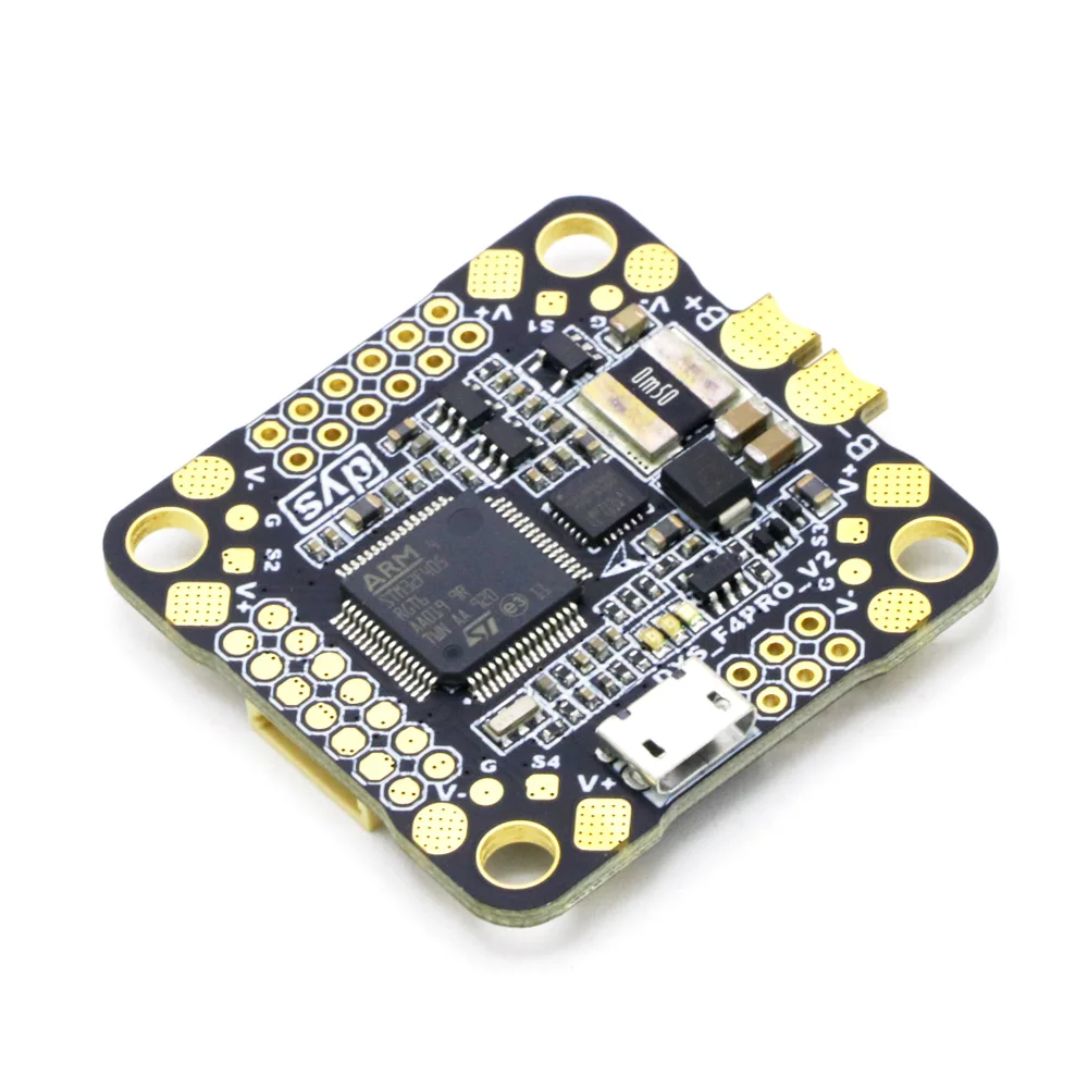 DYS управление полетом F4 PRO V2 Betaflight с 5 V/3A 9 V/1.2A BEC интегрированная схема защиты бортовой OSD плоский кабель подключения