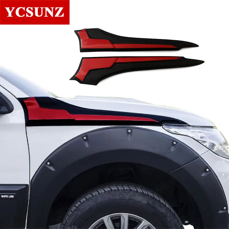 Боковая Защитная крышка 2019 для Mitsubishi l200 Triton 2016 декоративные аксессуары боковых
