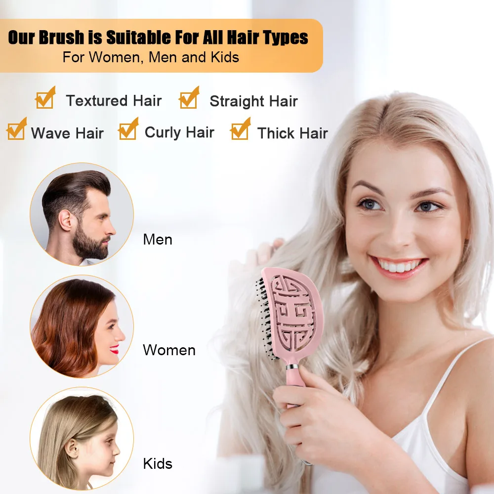 Magique Brosse Cheveux Femme щетка для волос анти Klit Detangler Detangling Щетка Массажер кожи головы