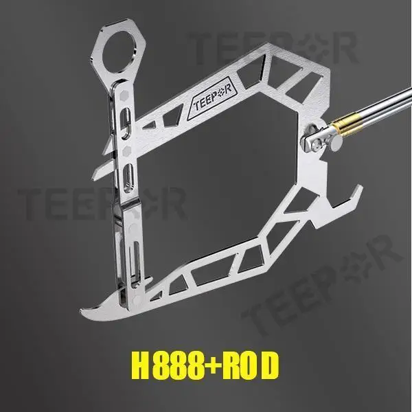 

THE TEEPOR Easy Long-distance Threader Easy Long-distance Threader Gancho De Doca Multiuso Multi-Purpose Dock Hook Teepor