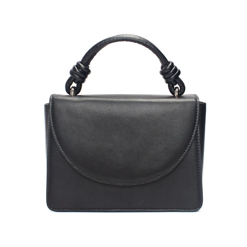 

Fashion Womens Handbags Leather Women's Messenger New Cowhide Design Small Square Bag, Fashionable Purses