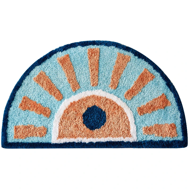 Коврик для ванной в национальном стиле нескользящий входной напольный ковер