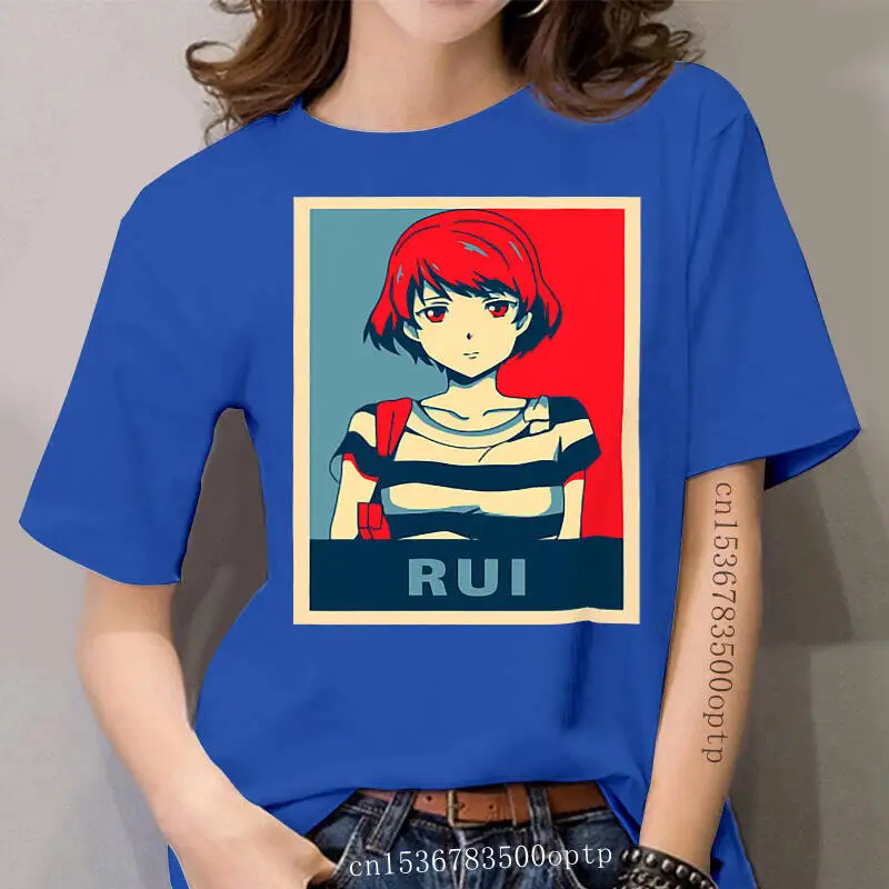 

women t-shirt Domestic na Kanojo Rui Poster tshirt Women t shirt