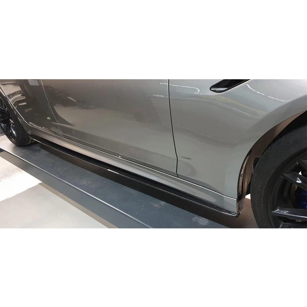 Боковая юбка из углеродного волокна в стиле МП для BMW F90 M5 & G30 G31 520 530 540 550 м посылка