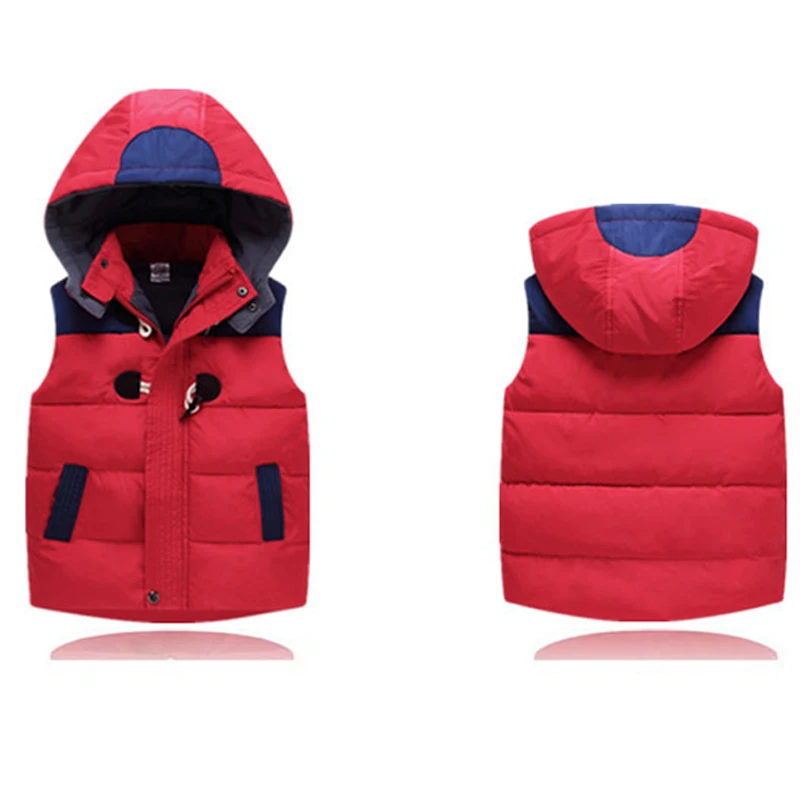 Новинка 2021 года Рождественский детский жилет Детская верхняя одежда Зимний