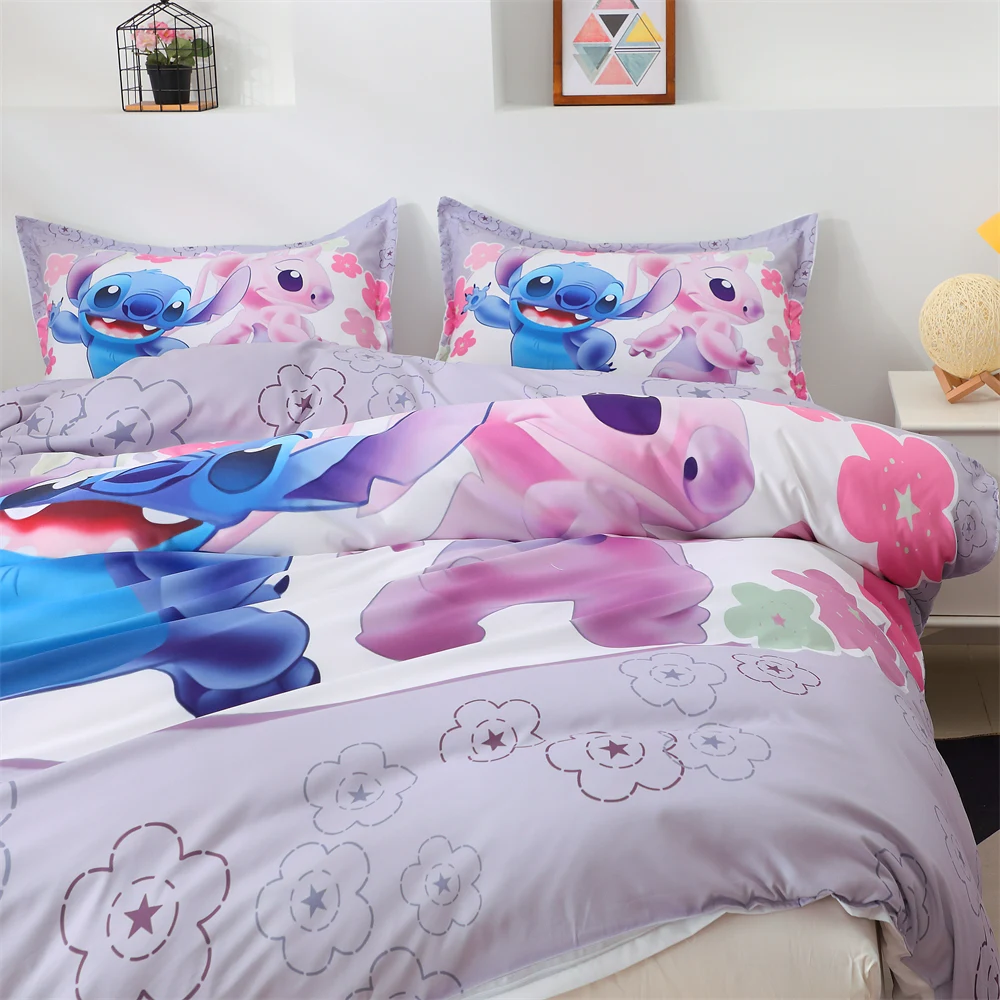 Комплект постельного белья из мультфильма Ститч | Дом и сад