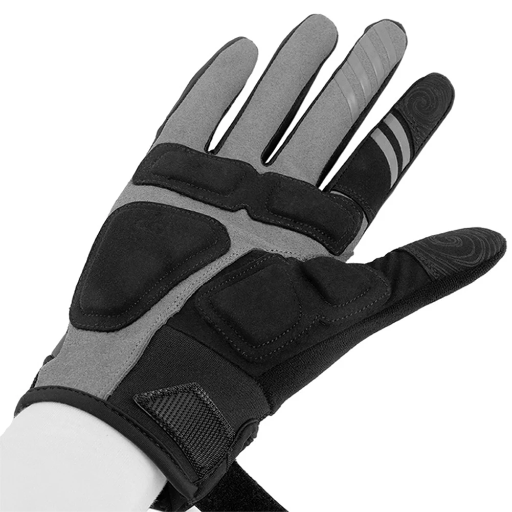 

Winter Gloves Full Finger Glove Touch Screen Anti-Slip Silicone Gel Thermal Motocross Sports Gloves for Men and Women