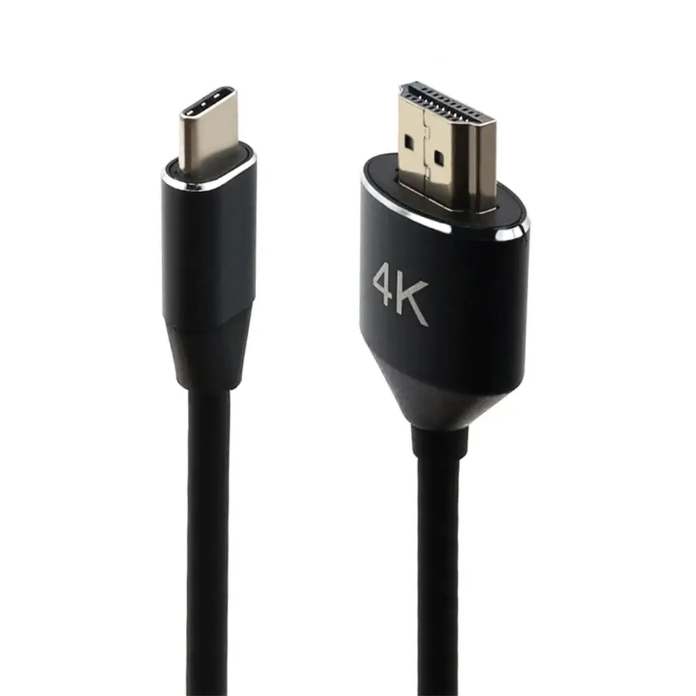 Адаптер для кабеля 4K с Type C на HDMI совместим MacBook Pro Huawei Samsung конвертер телефона