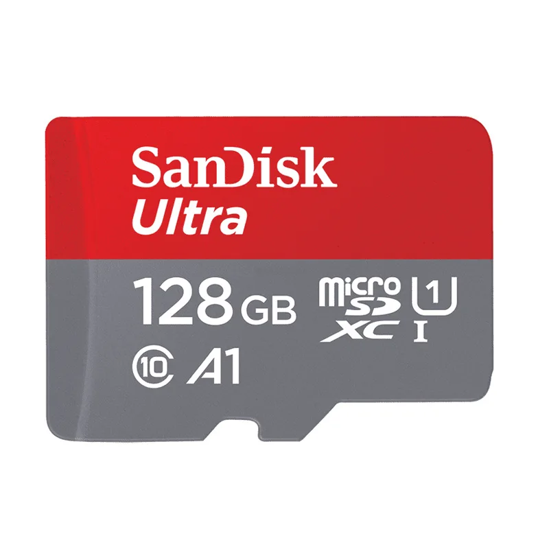 128GB Оригинальная карта памяти SanDisk Micro SD 32 Гб A1, 16 ГБ, 64 ГБ, 128 ГБ, 200 ГБ, 256 ГБ, 400 гб, 98 Мб/с, TF карта, флеш-накопитель для смартфона - Емкость: 128GB