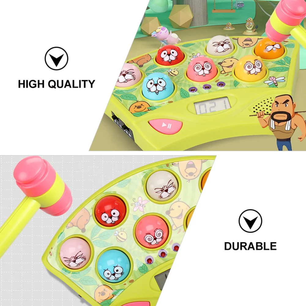 

1 Set Electric Mole Attack Funny Bilingual Checkpoint for Boys Girls