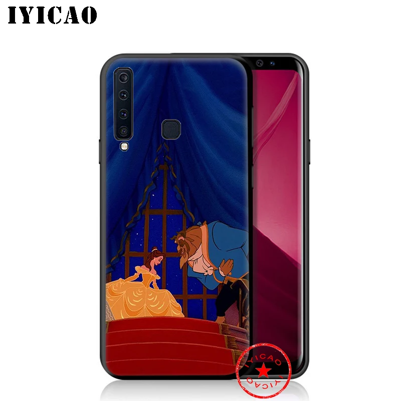 IYICAO Красавица и Чудовище мягкий чехол для телефона samsung Galaxy A9 A8 A7 J6 A6 плюс 2018 A5 A3 2016