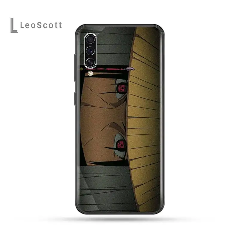 Чехол Наруто Саске из японского аниме чехол для телефона Samsung A20 A30 30s A40 A7 2018 J2 J7 prime