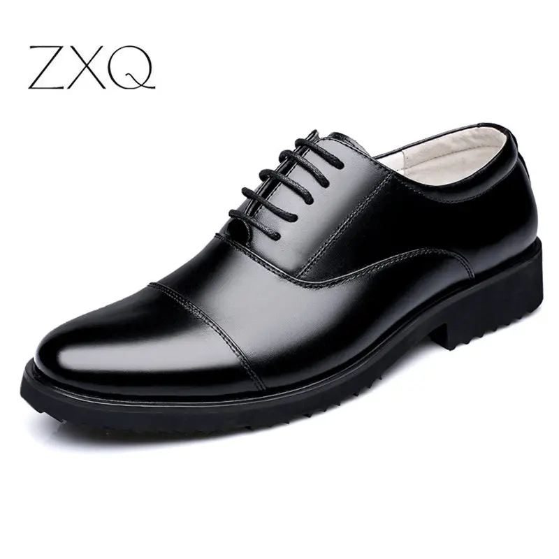 Роскошные Брендовые мужские кожаные туфли классический дизайн сплит-дизайн