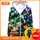 8-битная детская одежда, свитер Browlers 3d, топы для мальчиков и девочек, детская толстовка с капюшоном browling VOID GENE Leon Star, толстовки, одежда для подростков